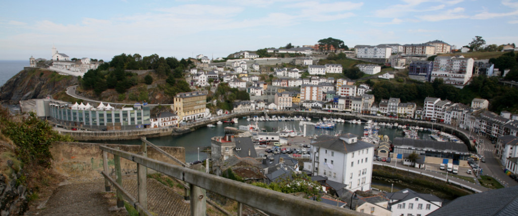 Vista general de Luarca